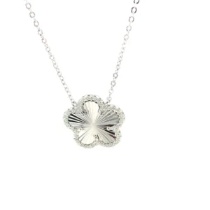 Silver Vintage Alhambra Pendant